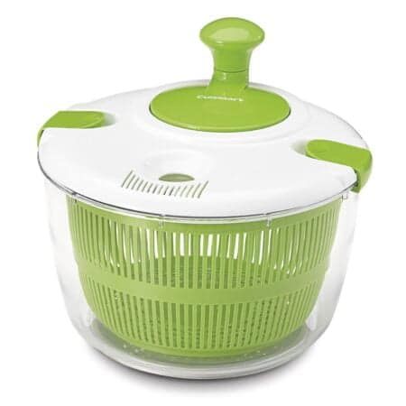 Cuisinart Large Salad Spinner- Wash, Spin & Dry Salad Greens, Fruits & Vegetables, 5qt, CT - Image 2